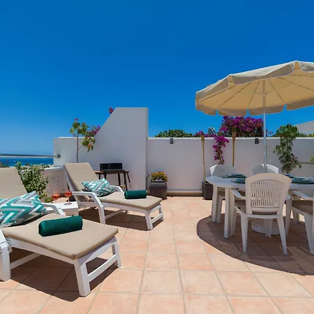 Casa Lex I Ocean & Sunrise Panorama I Steps From Dunes And I Private 50 Sqm Terrace I Pool * Maspalomas (Gran Canaria)